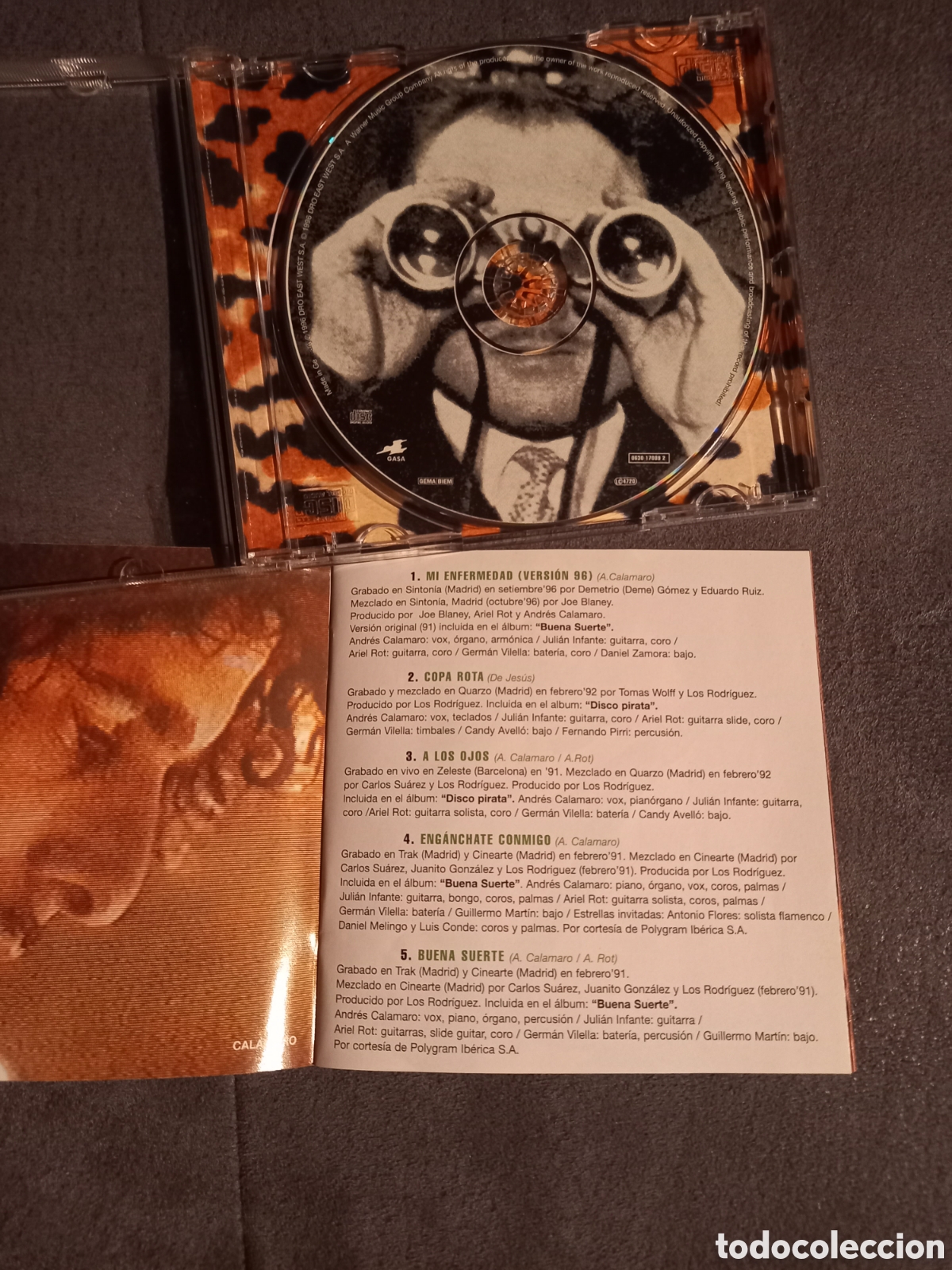 CDs de m&uacute;sica: CD LOS RODR&Iacute;GUEZ - HASTA LUEGO (1996) - Foto 3