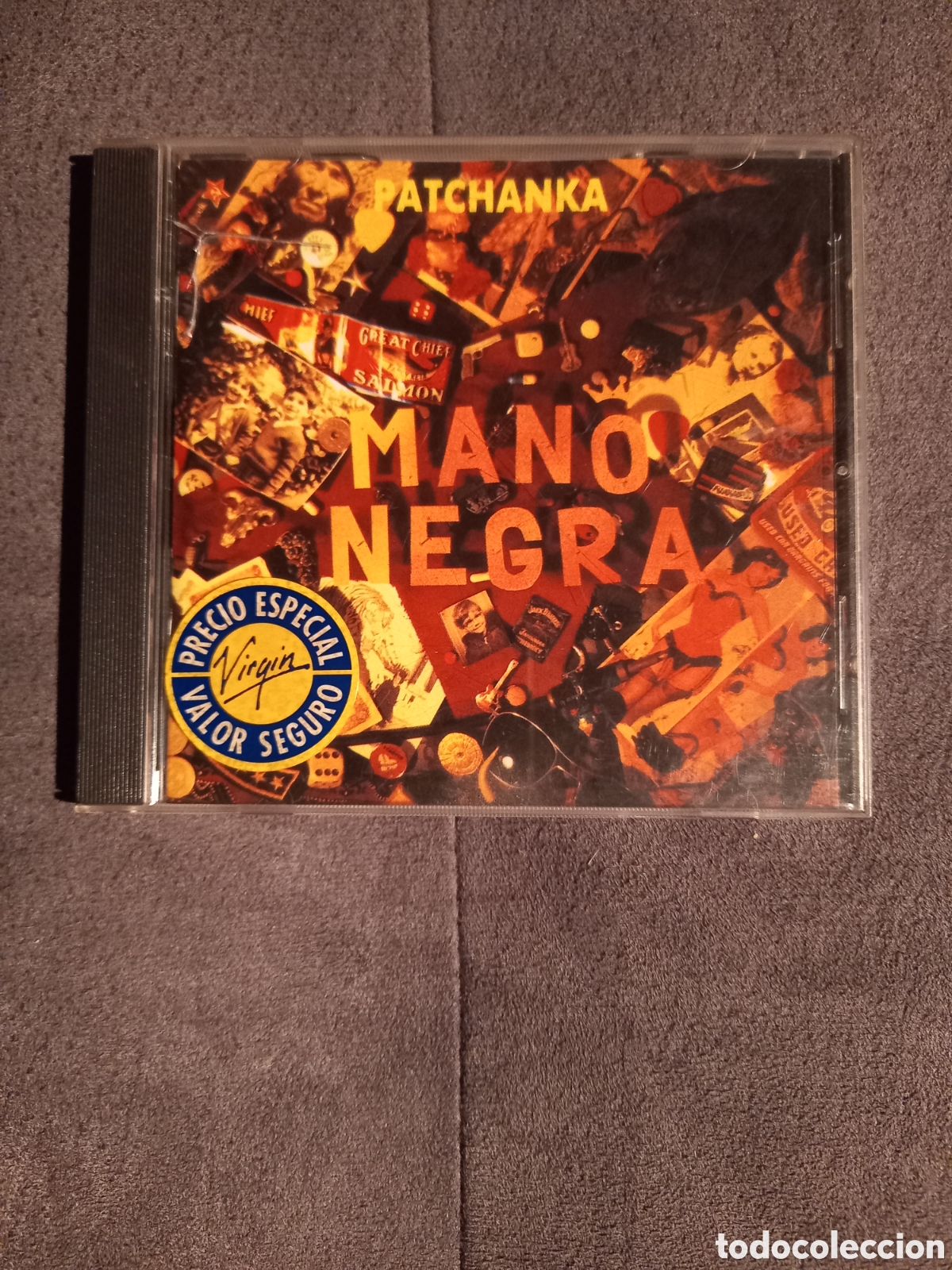 CDs de m&uacute;sica: CD MANO NEGRA - PATCHANKA. VIRGIN 1988 - Foto 1