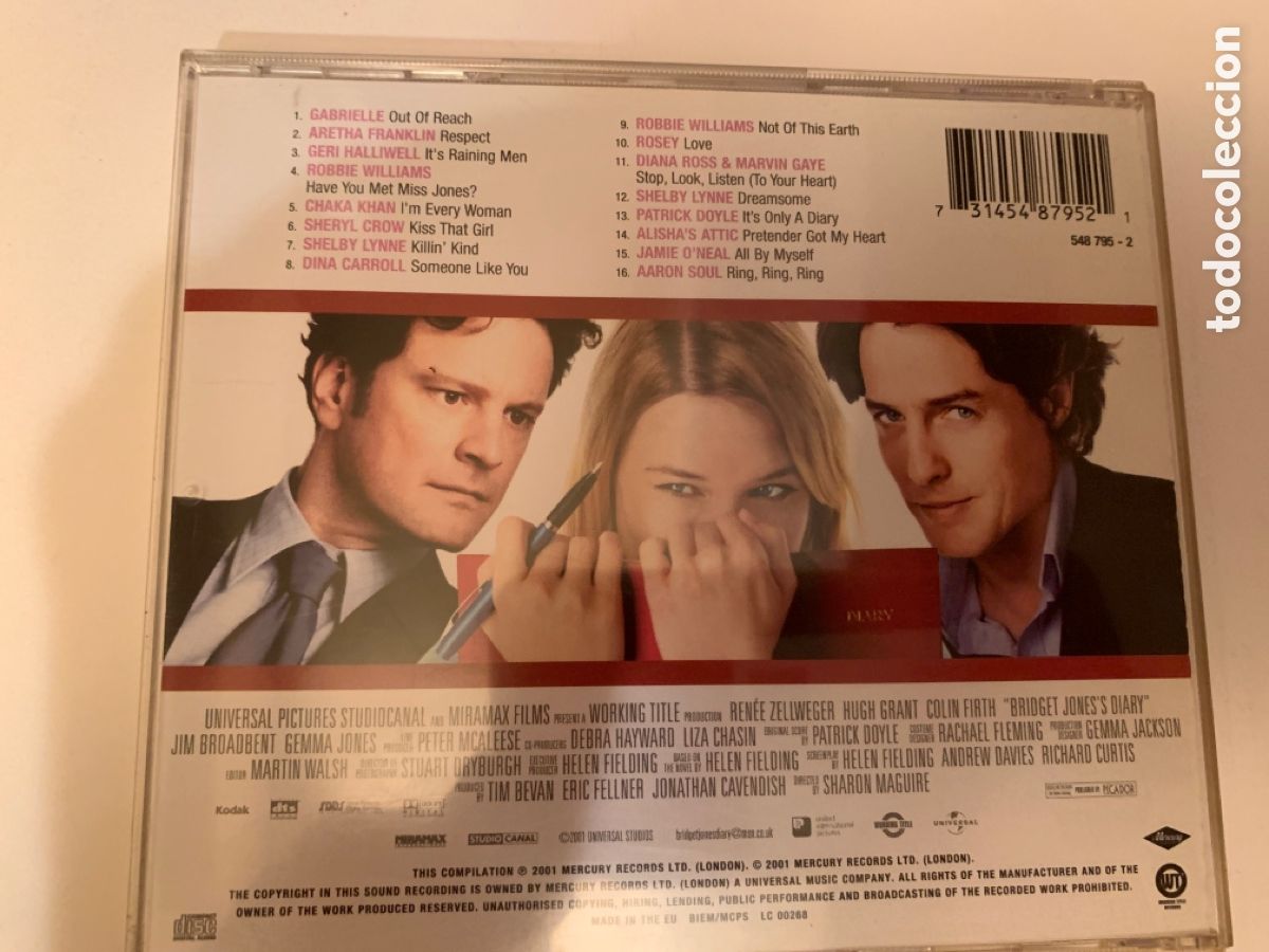 CDs de m&uacute;sica: El diario de bridget jones - Foto 3
