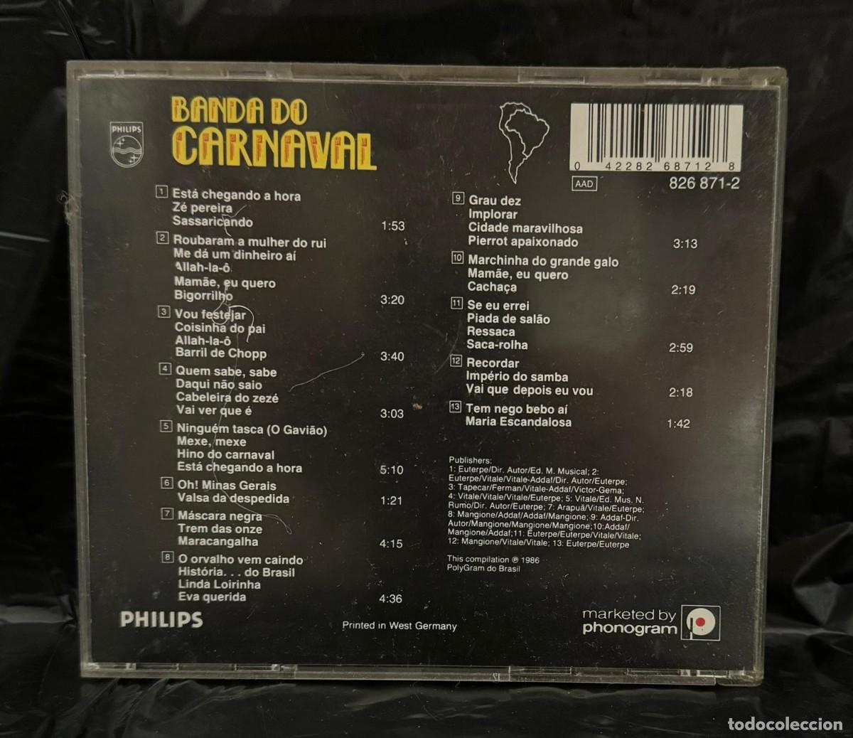 CDs de m&uacute;sica: Banda Do Carnaval Live From Rio CD - Foto 2