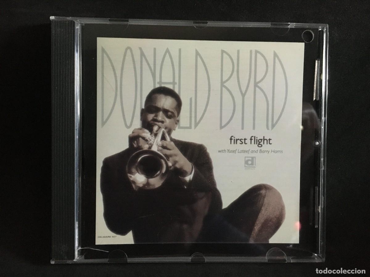CDs de m&uacute;sica: Donald Byrd &lrm;&ndash; First Flight - CD - Delmark Records - Foto 1