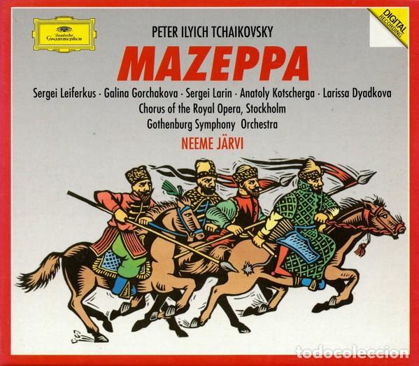 CDs de m&uacute;sica: TCHAIKOVSKY: MAZEPPA - DEUTSCHE GRAMOPHON - 3 CD + LIBRETO - Foto 1