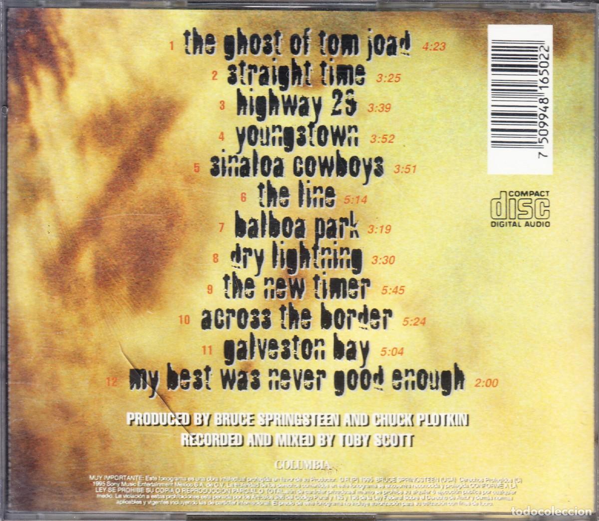 CDs de m&uacute;sica: BRUCE SPRINGSTEEN. THE GHOST OF TOM JOAD. CD. - Foto 2