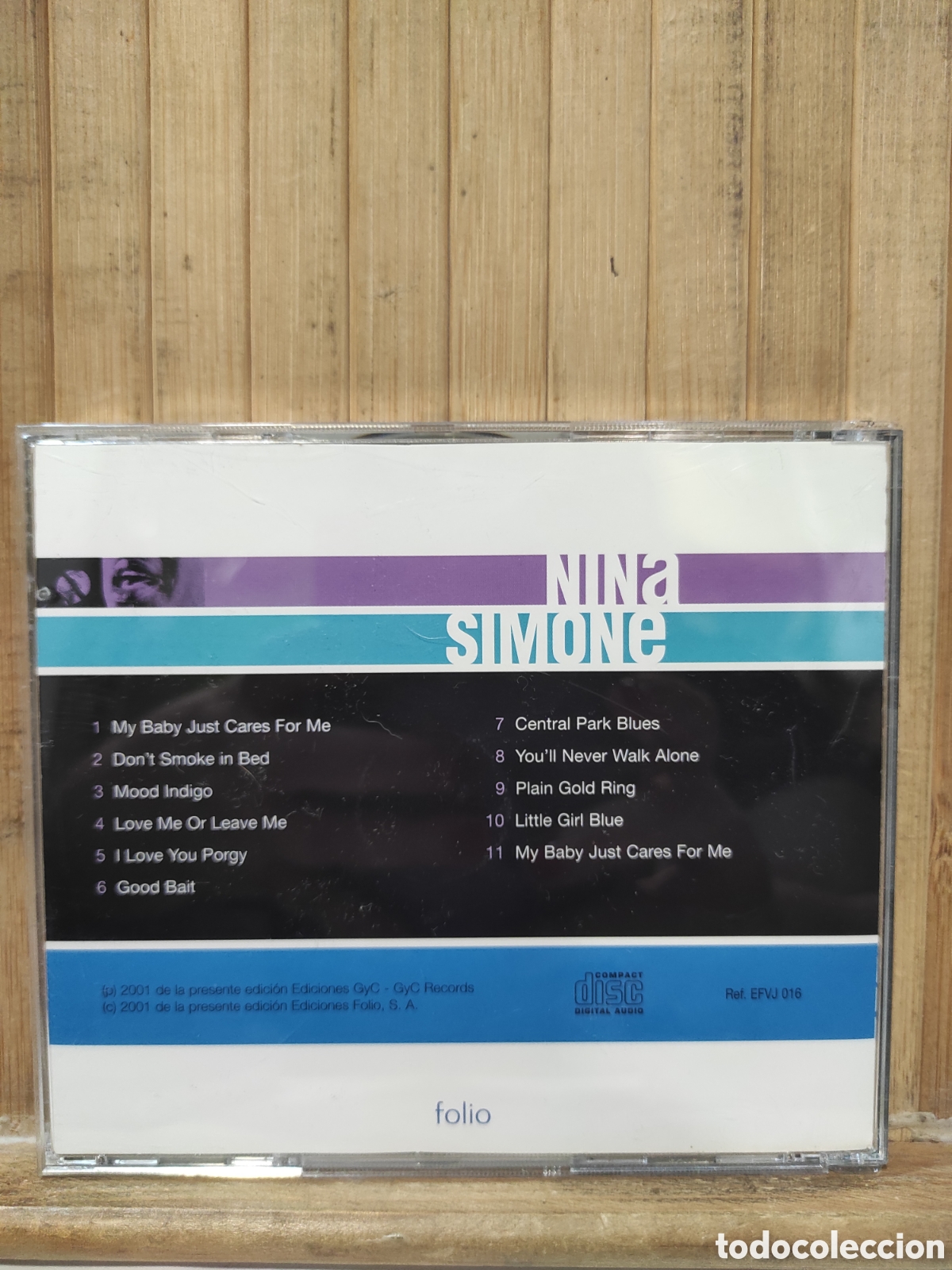 CDs de m&uacute;sica: NINA SIMONE - VOCAL JAZZ - CD SEMINUEVO - Foto 2