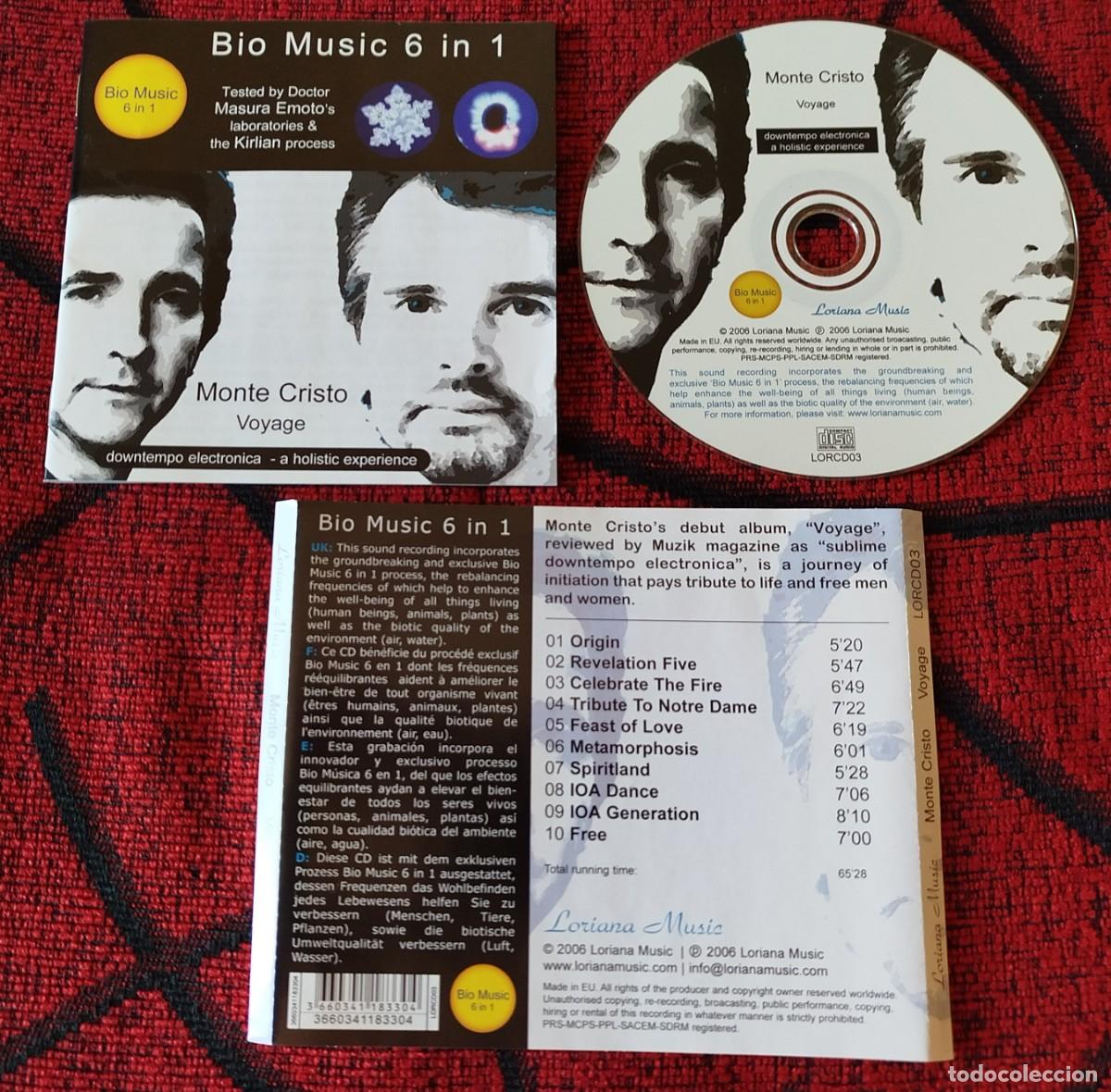 CDs de m&uacute;sica: MONTE CRISTO ** Voyage ** CD ORIGINAL 2006 - Foto 1