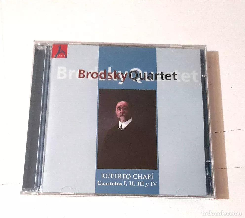 CDs de m&uacute;sica: BRODSKY QUARTET &rdquo;RUPERTO CHAPI&rdquo; 2CD 16 TRACKS CD PRECINTADO SEALED - Foto 1