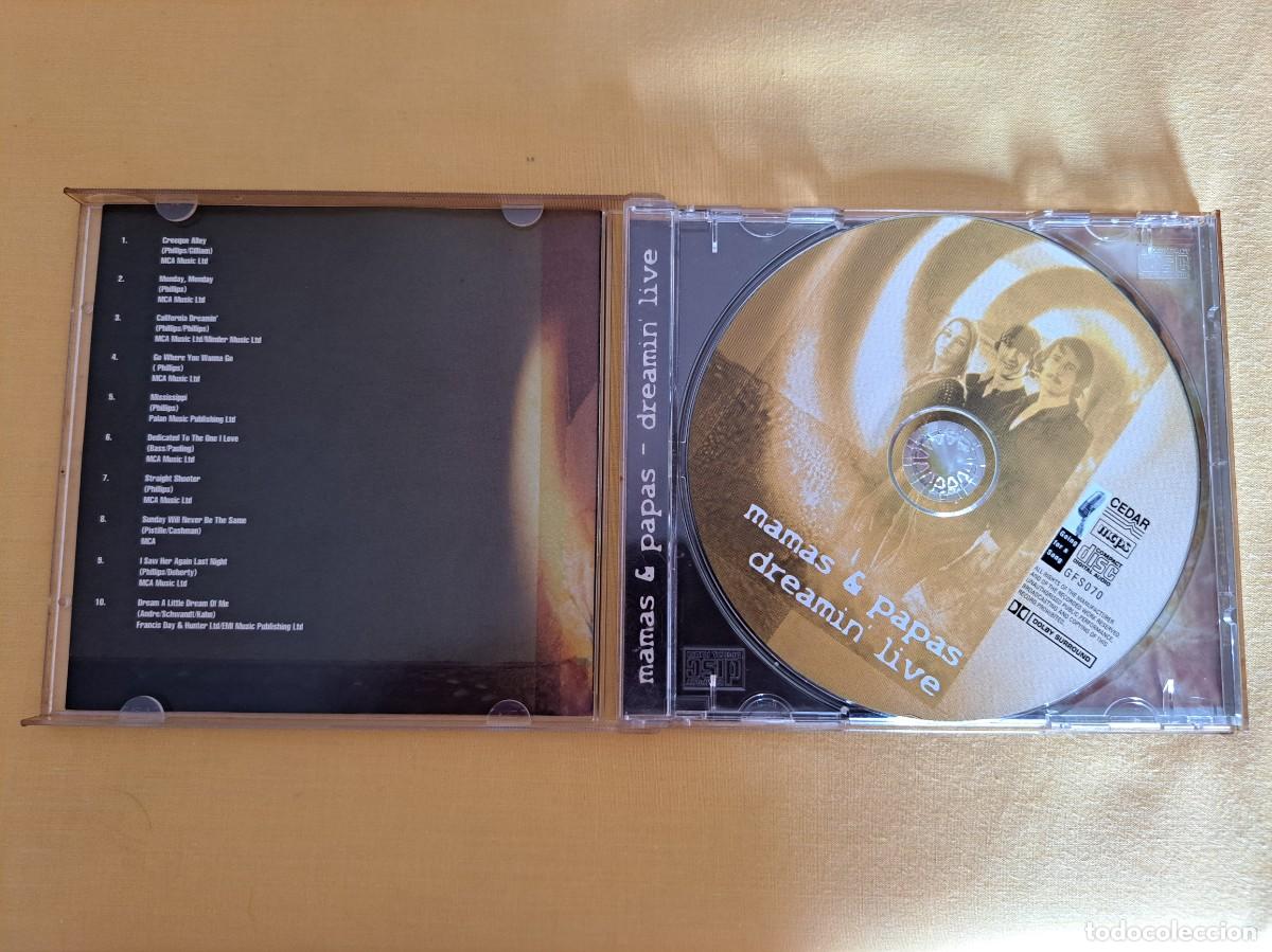CDs de m&uacute;sica: MAMAS & PAPAS - DREAMIN LIVE - CEDAR 2006 - CD - Foto 2