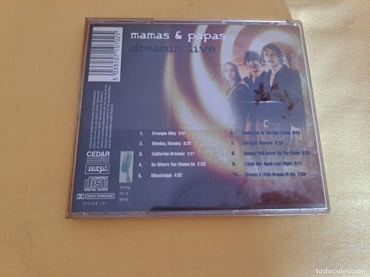 CDs de m&uacute;sica: MAMAS & PAPAS - DREAMIN LIVE - CEDAR 2006 - CD - Foto 3