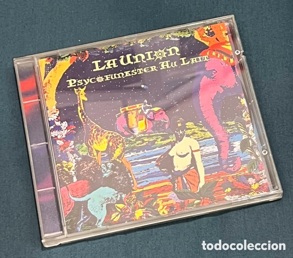 CDs de m&uacute;sica: CD. La Uni&oacute;n. &ldquo;Psycofunkster su Lait&rdquo;. 1993. - Foto 1