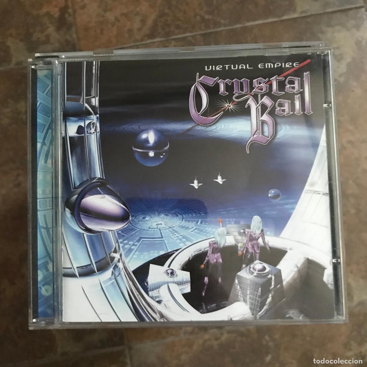 CDs de m&uacute;sica: CRYSTAL BALL - VIRTUAL EMPIRE - CD NUCLEAR BLAST 2002 - Foto 1