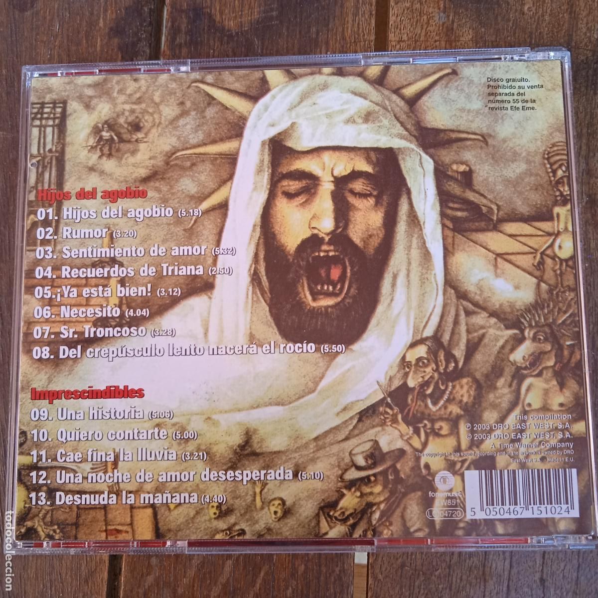 CDs de m&uacute;sica: TRIANA cd Hijos del agiobio - Foto 2