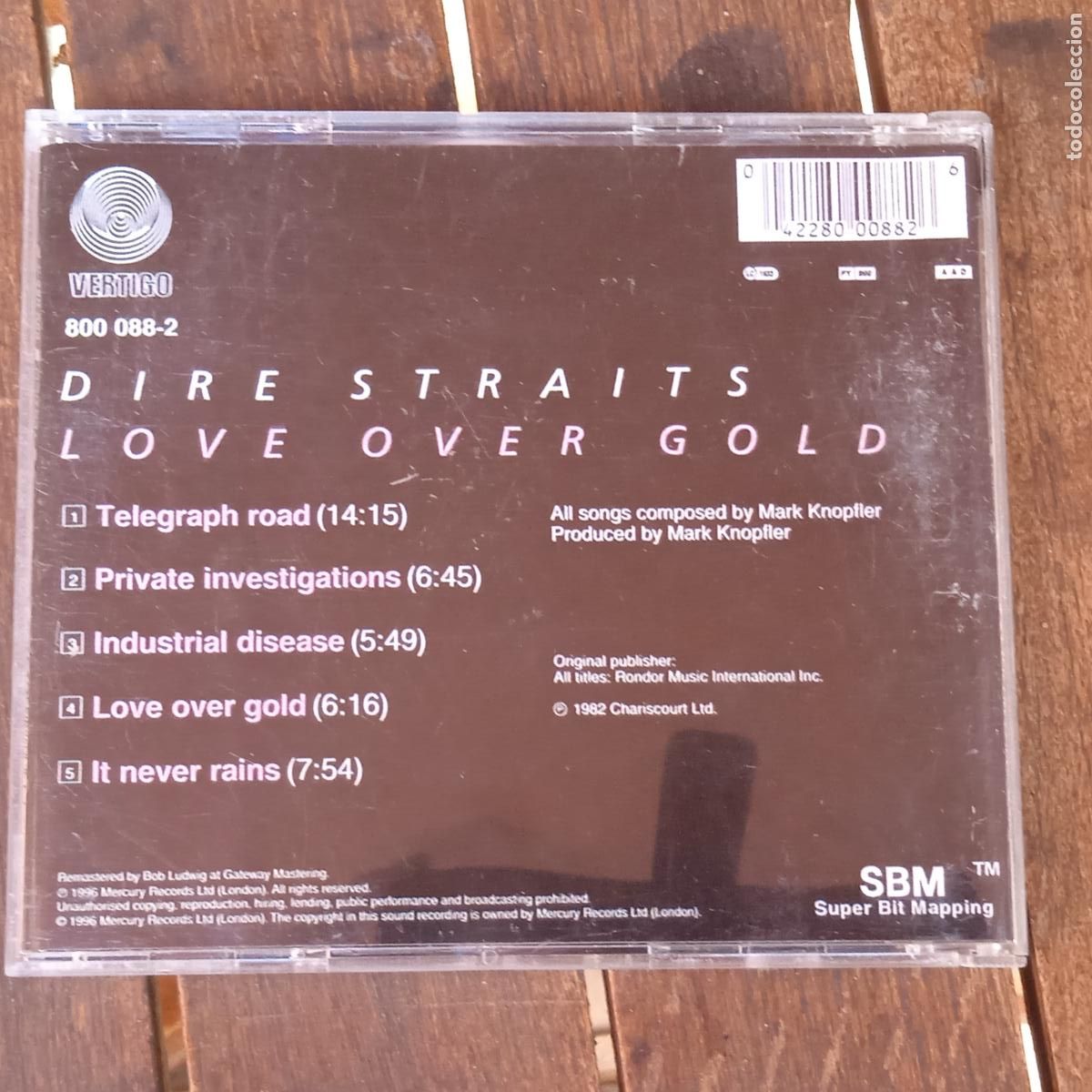 CDs de m&uacute;sica: DIRE STRAITS cd Love Over Gold - Foto 3