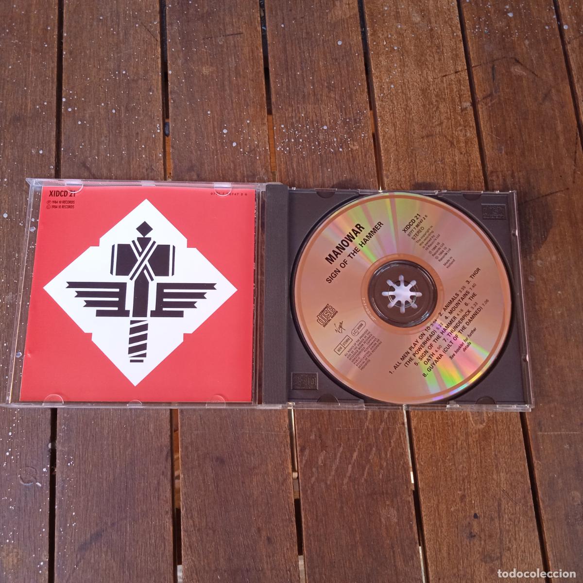 CDs de m&uacute;sica: MANOWAR cd Sing of the Hammer - Foto 3