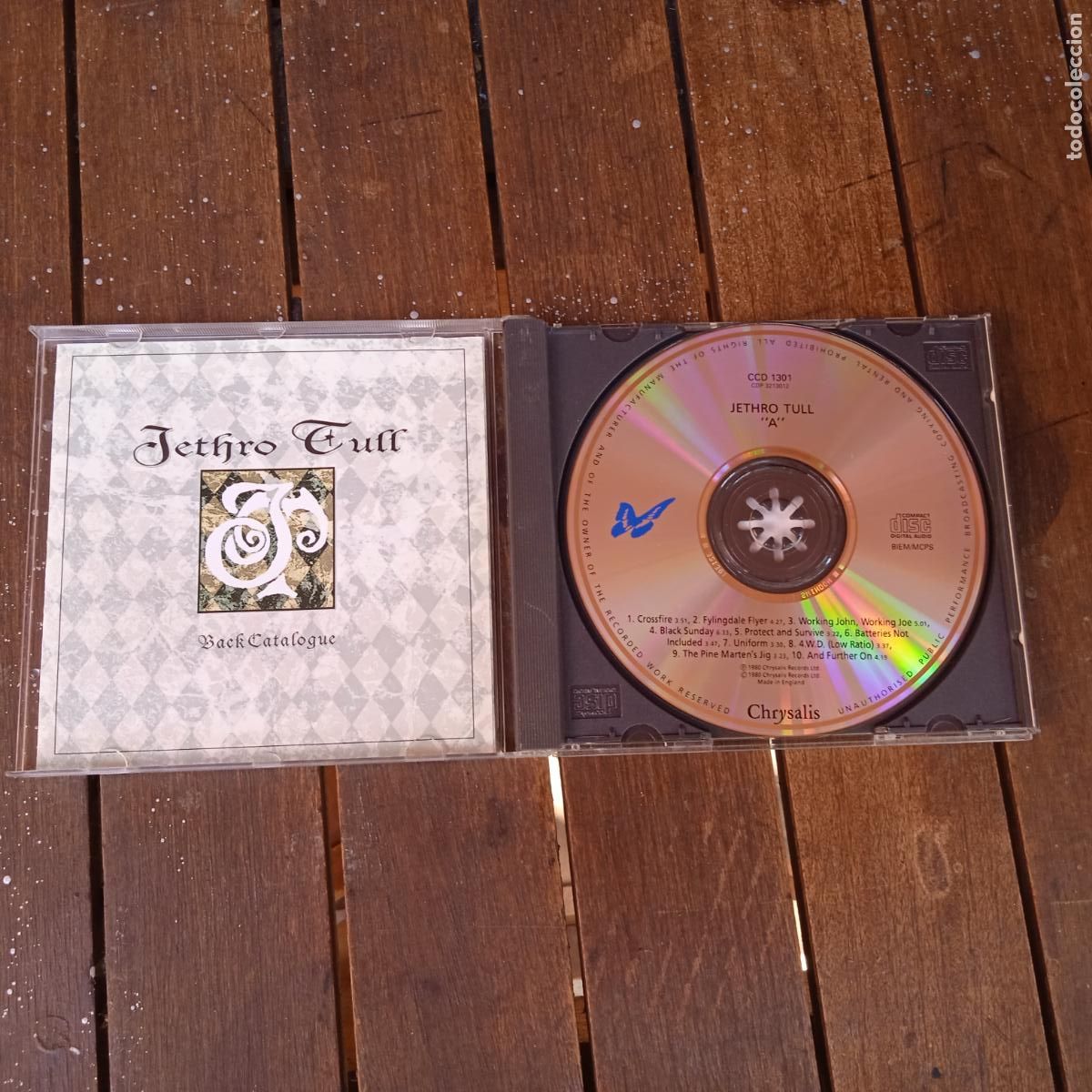 CDs de m&uacute;sica: JETHRO TULL cd A . Chrysalis - Foto 2