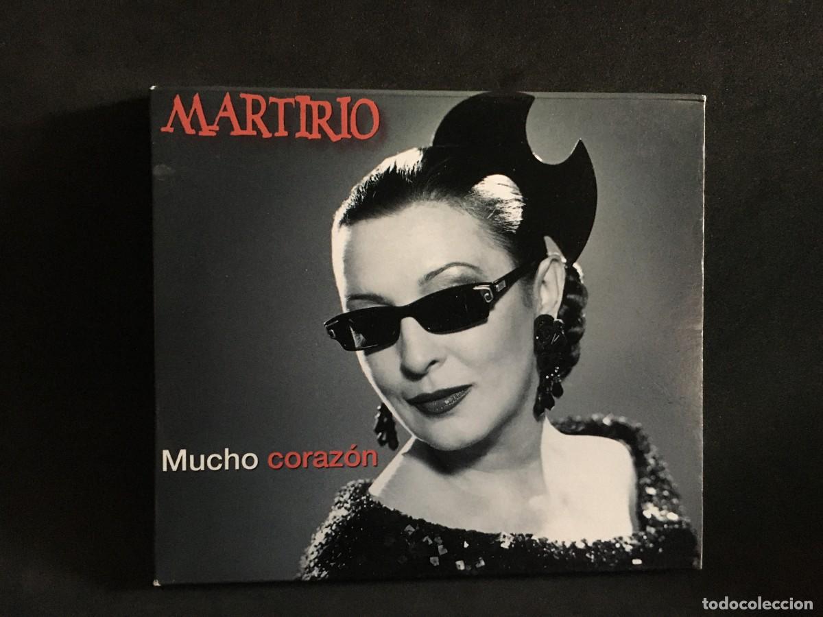 CDs de m&uacute;sica: Martirio &ndash; Mucho Coraz&oacute;n - CD - 52PM - COMO NUEVO - Foto 1