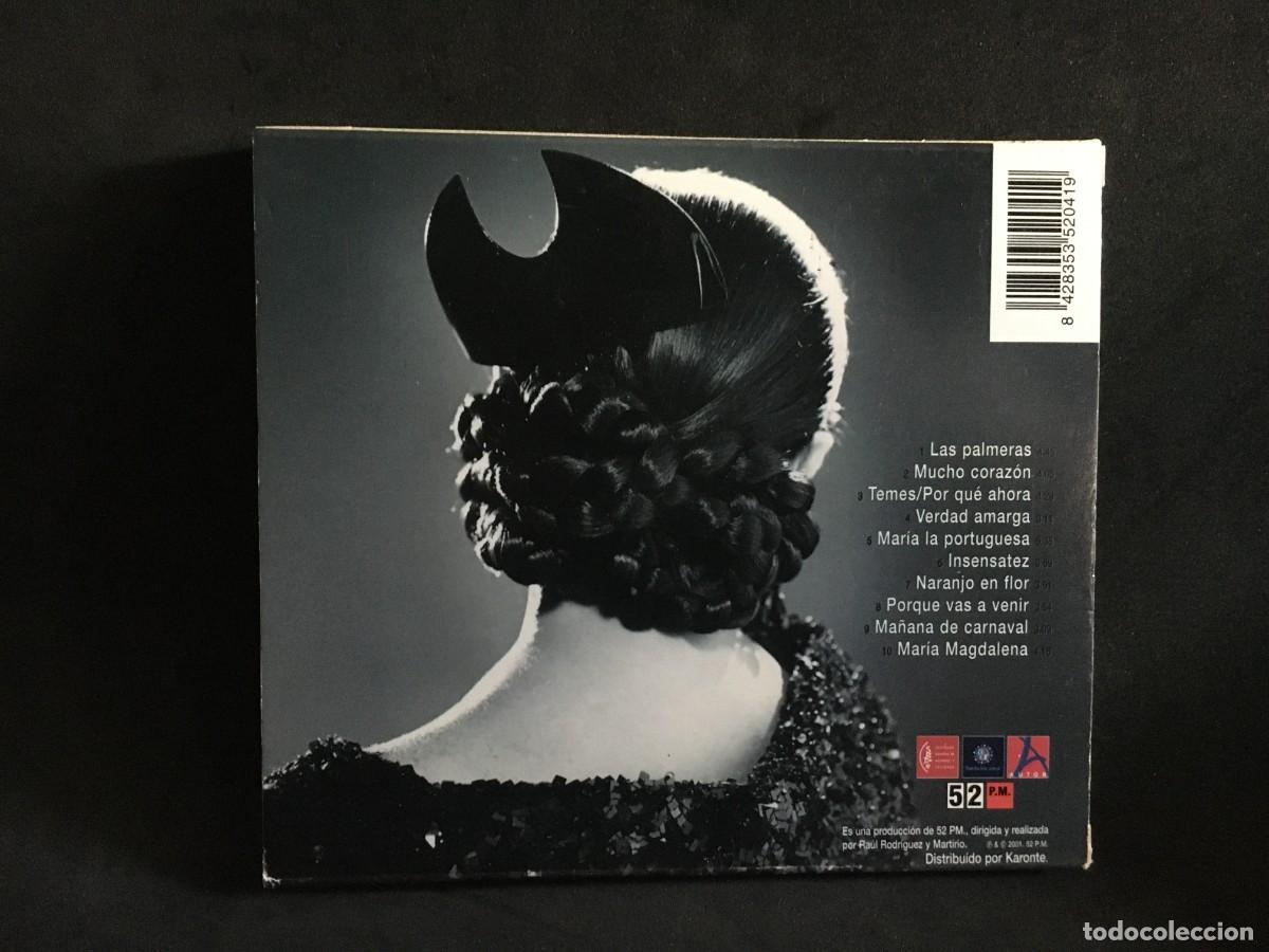 CDs de m&uacute;sica: Martirio &ndash; Mucho Coraz&oacute;n - CD - 52PM - COMO NUEVO - Foto 2