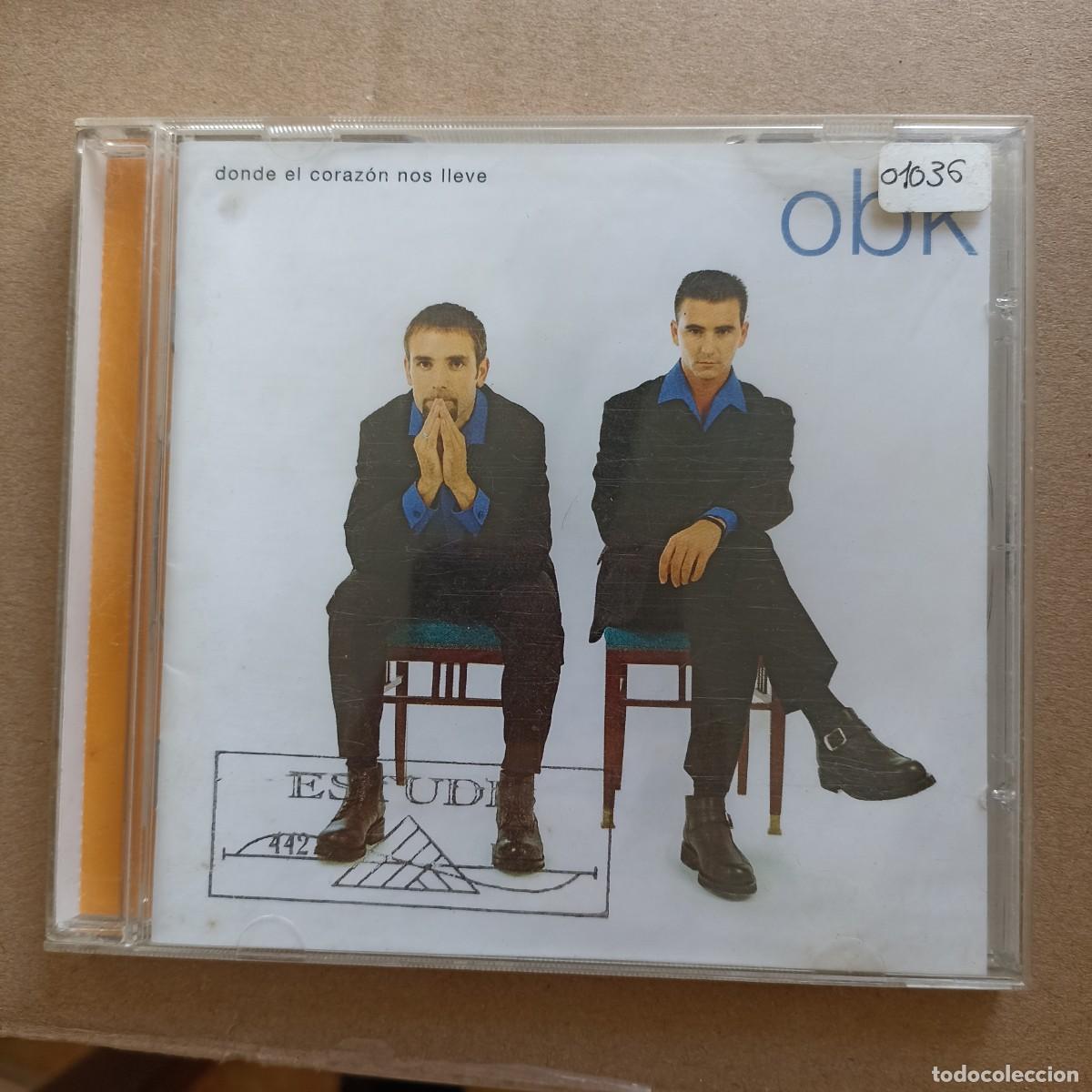 CDs de m&uacute;sica: CD Audio OBK Donde el coraz&oacute;n nos lleve - Foto 1