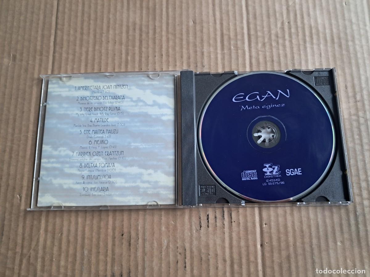 CDs de m&uacute;sica: EGAN - META EGINEZ CD 1996 - Foto 2