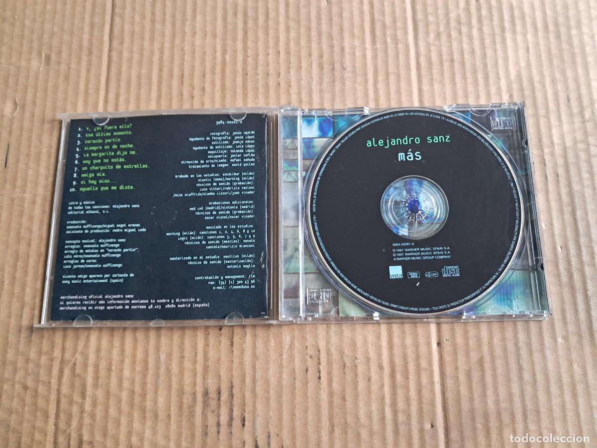 CDs de m&uacute;sica: ALEJANDRO SANZ - MAS CD 1997 - Foto 2