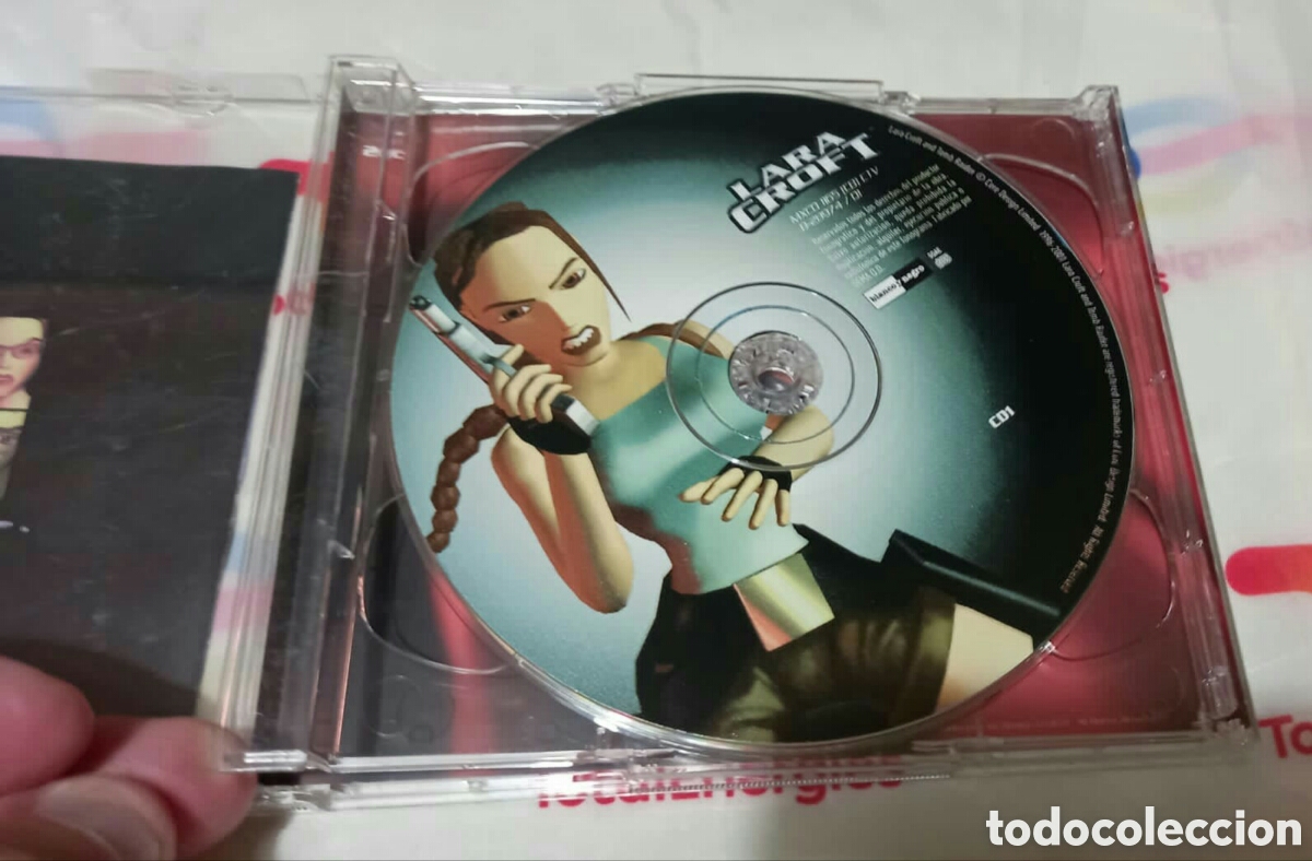CDs de m&uacute;sica: Lara Croft doble CD musica - Foto 2
