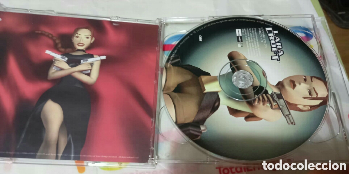 CDs de m&uacute;sica: Lara Croft doble CD musica - Foto 3