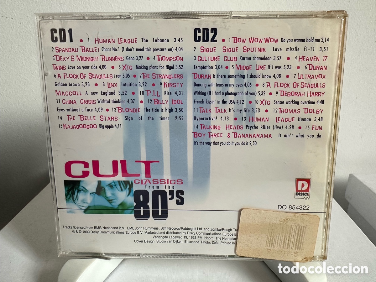 CDs de m&uacute;sica: Various - Cult Classics From The 80s (2xCD, Comp) - Foto 2