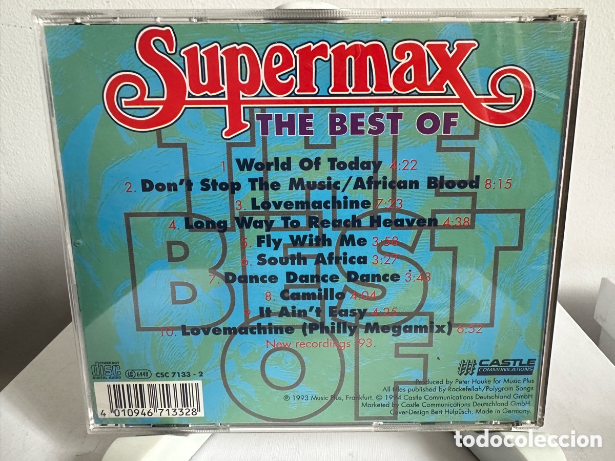 CDs de m&uacute;sica: Supermax - The Best Of (CD, Comp) - Foto 2
