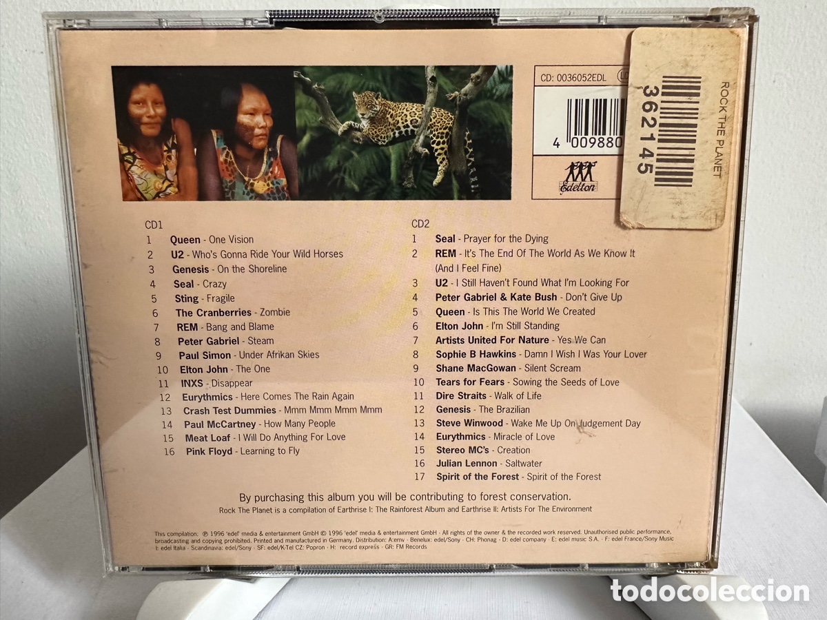CDs de m&uacute;sica: Various - Rock The Planet (2xCD) - Foto 2