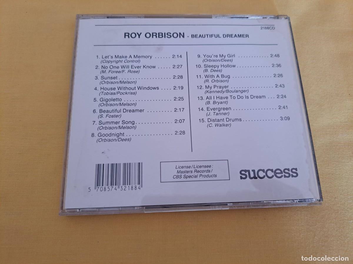 CDs de m&uacute;sica: ROY ORBISON - BEAUTIFUL DREAMER - CBS 1988 - CD - Foto 3
