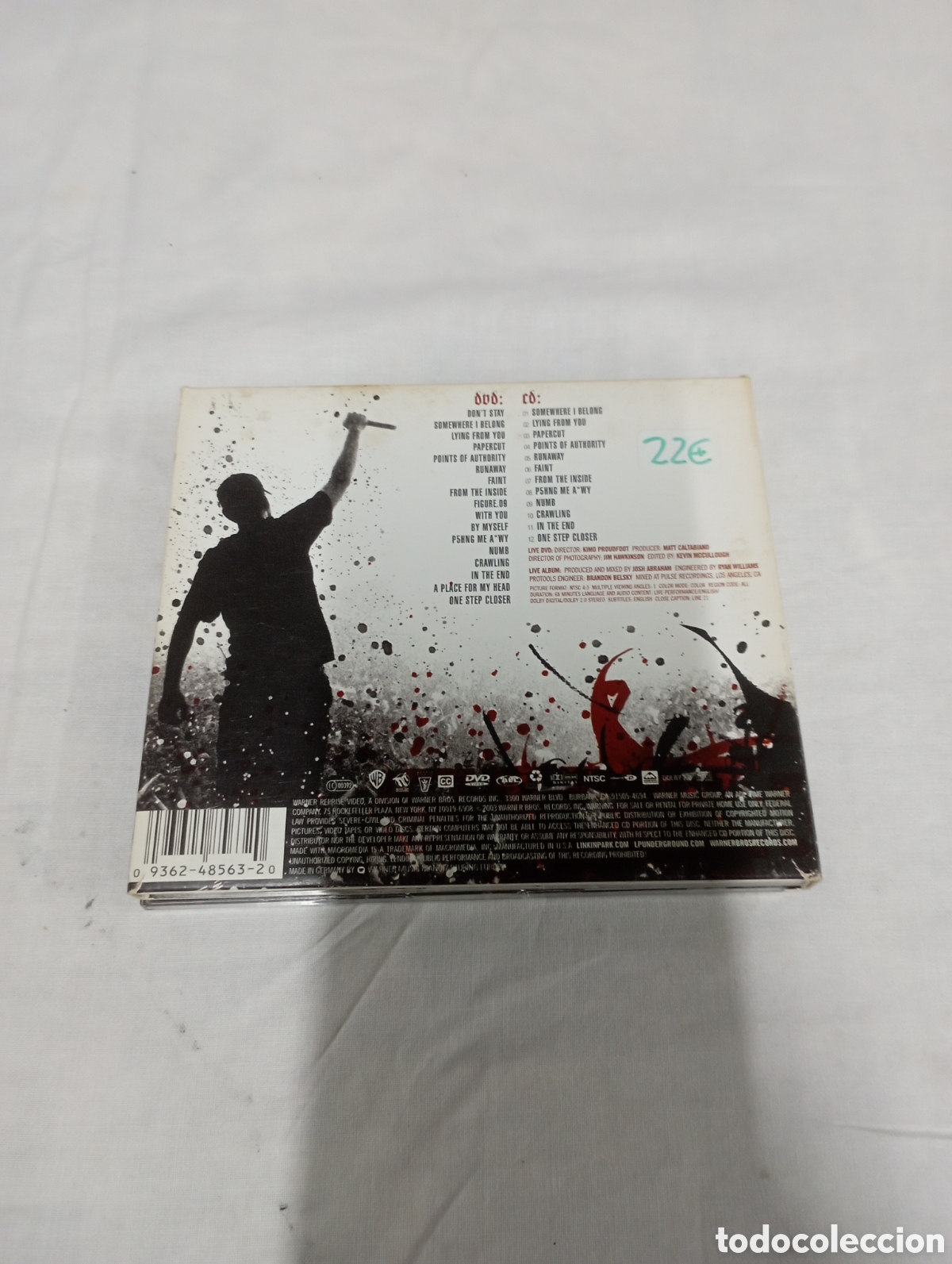 CDs de m&uacute;sica: Linkkn Park live in texas CD/DVD - Foto 2