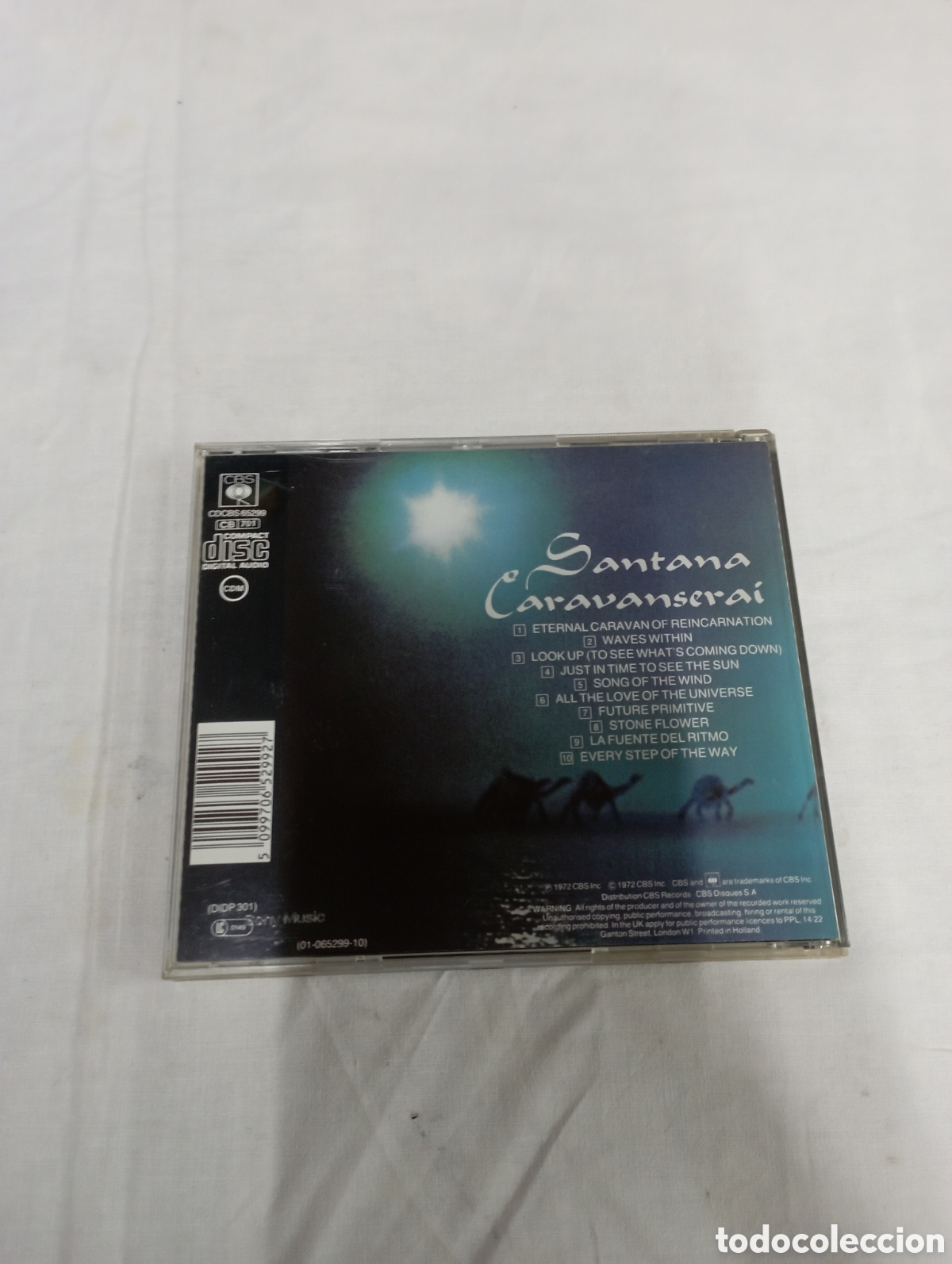 CDs de m&uacute;sica: Santana Caravanserai cbs - Foto 2