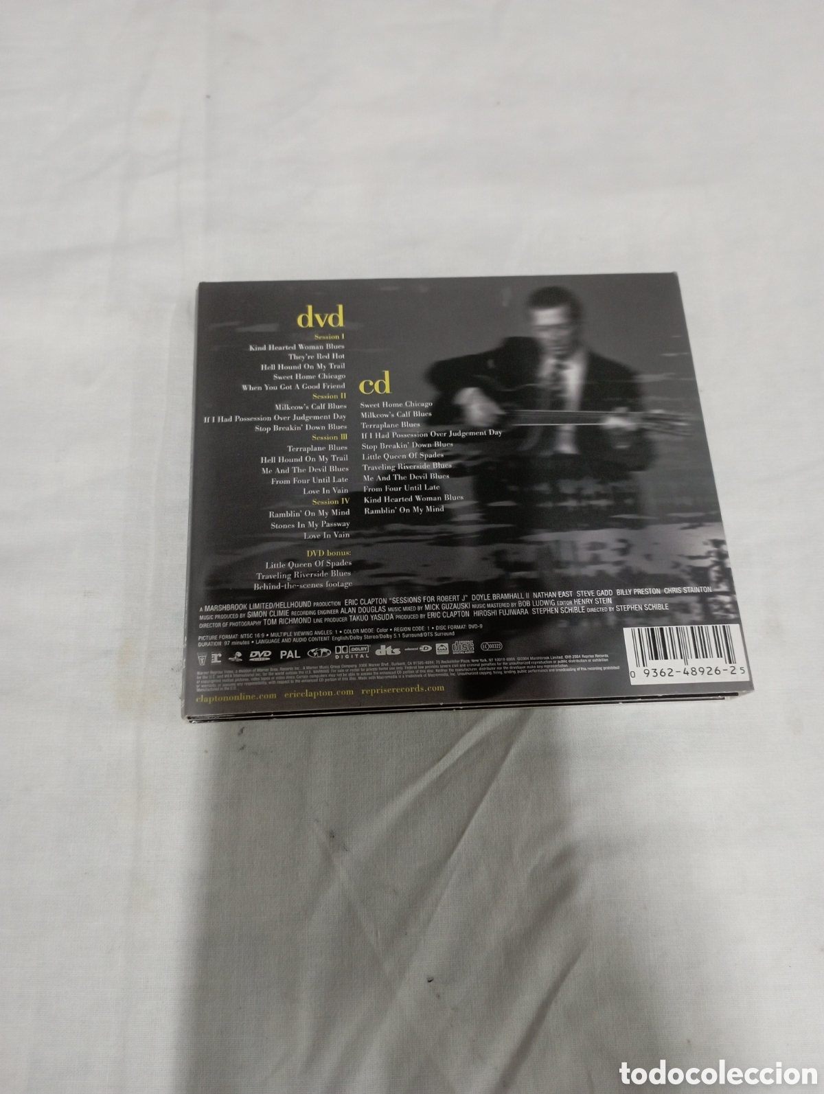 CDs de m&uacute;sica: Session for robert J eric clapton - Foto 2