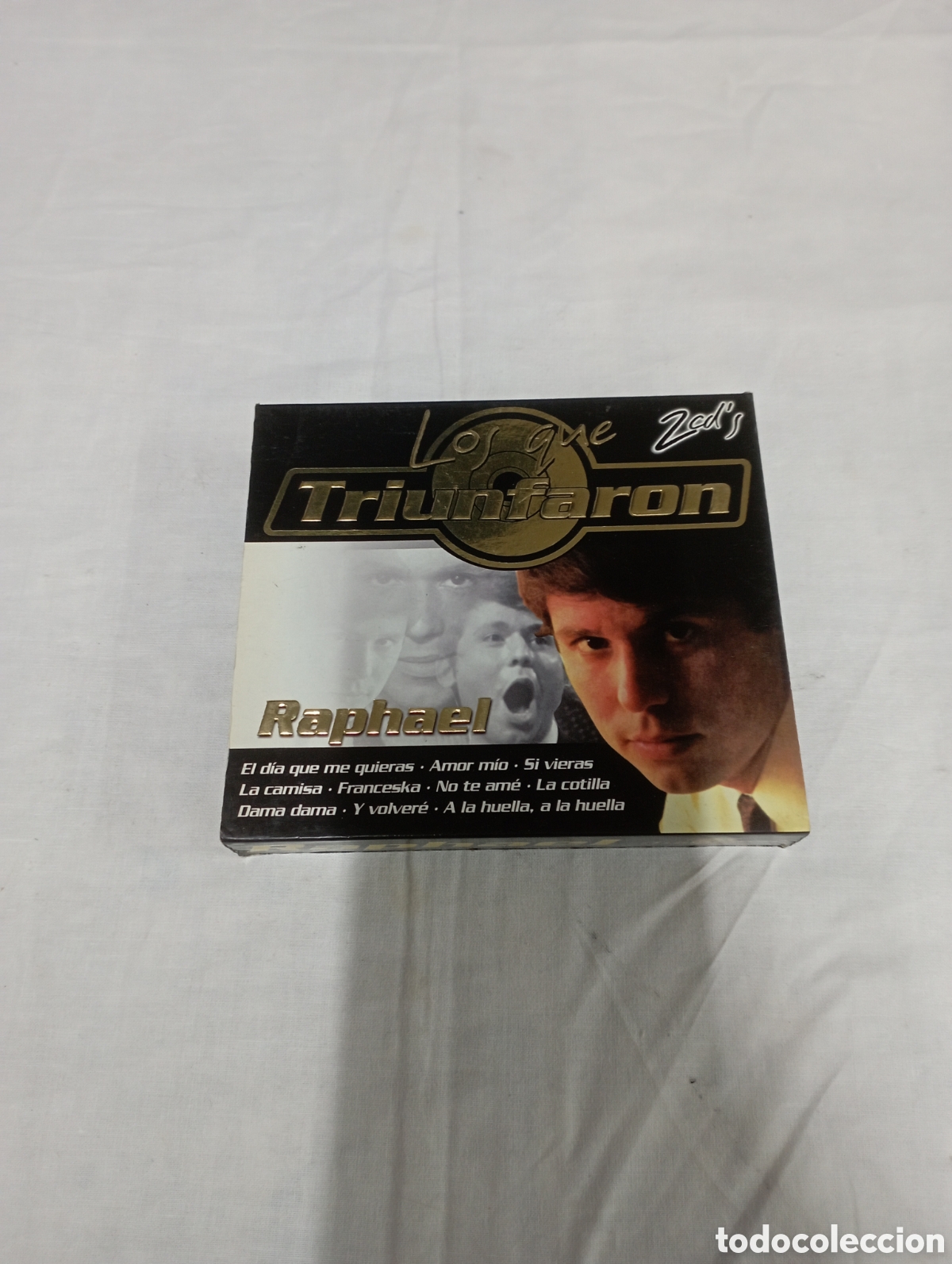 CDs de m&uacute;sica: Los que triunfaron 2 cds raphael - Foto 1