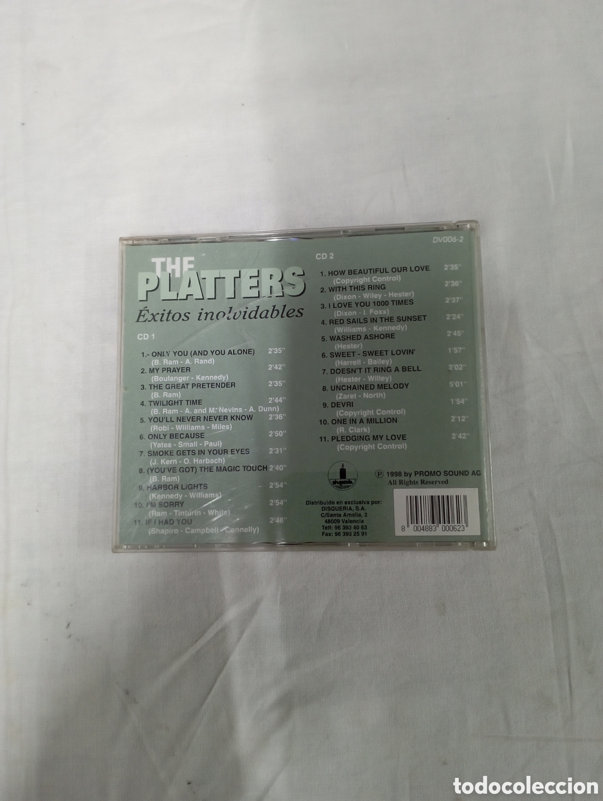 CDs de m&uacute;sica: The Platters exitos inolvidables - Foto 2