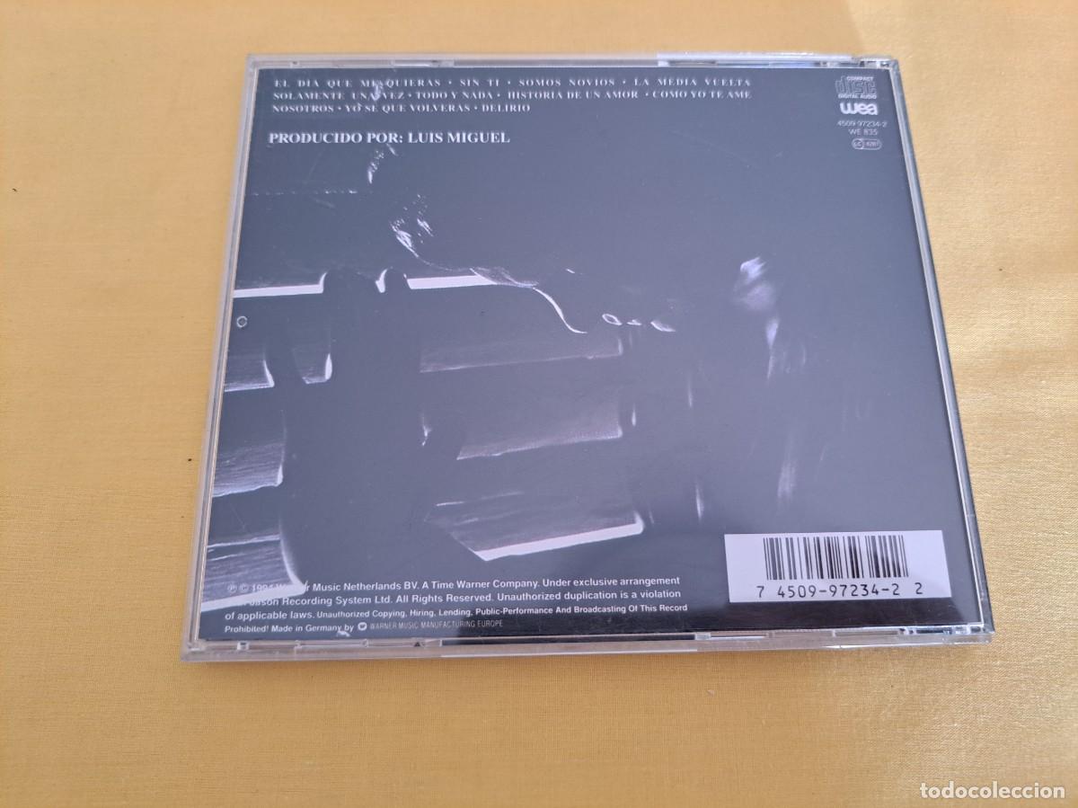 CDs de m&uacute;sica: LUIS MIGUEL - SEGUNDO ROMANCE - WARNER 1994 - CD - Foto 3