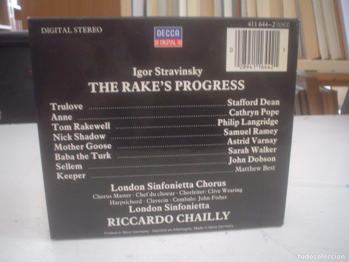 CDs de m&uacute;sica: STRAVINSKY: THE RAKE&acute;S PROGRESS - DECCA - 2 CD + LIBRETO - Foto 3