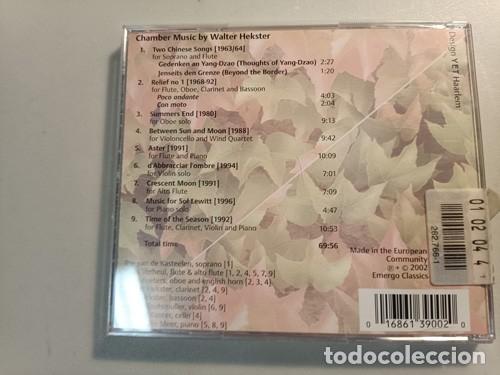 CDs de m&uacute;sica: WALTER HEKSTER - CHAMBER MUSIC - Foto 2