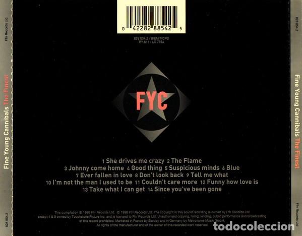 CDs de m&uacute;sica: Fine Young Cannibals - The Finest - Foto 2
