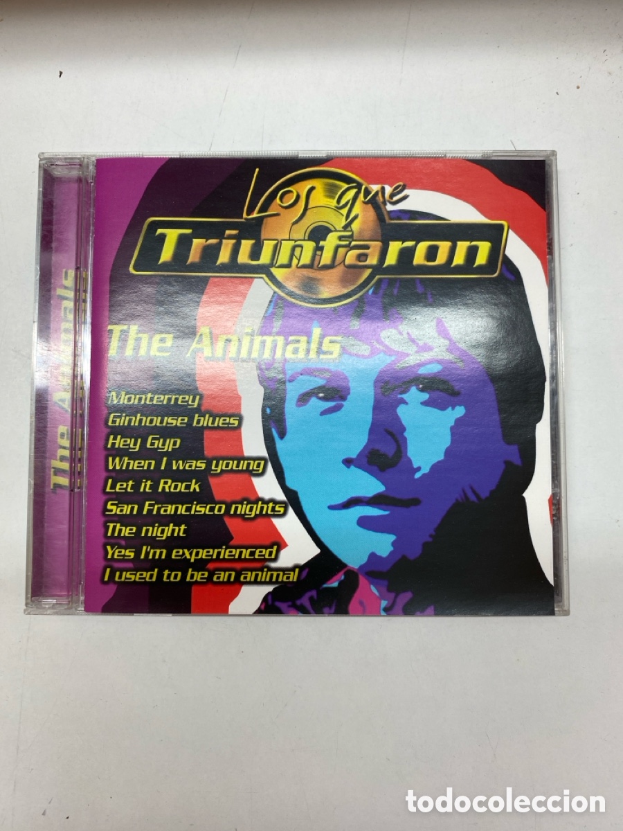 CDs de m&uacute;sica: CD THE ANIMALS. LOS QUE TRIUNFARON. - Foto 1