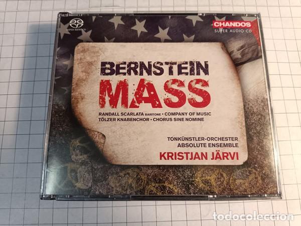 CDs de m&uacute;sica: LEONARD BERNSTEIN - MASS (J&Auml;RVI, CHANDOS) - Foto 1