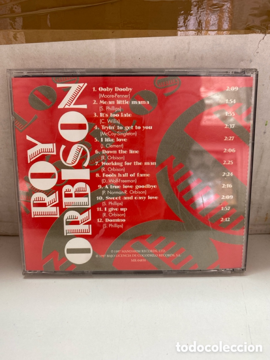 CDs de m&uacute;sica: CD ROY ORBISON. LOS M&Aacute;GICOS 60 - Foto 2