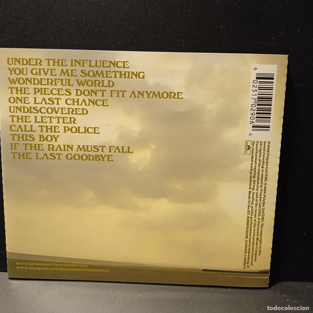 CDs de m&uacute;sica: JAMES MORRISON - UNDISCOVERED - CD POLYDOR 2006 PEPETO - Foto 2