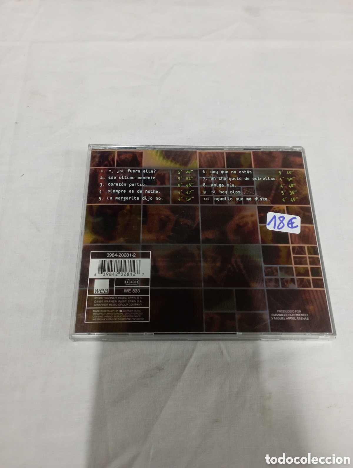 CDs de m&uacute;sica: Alejandro Sanz - mas - Foto 2