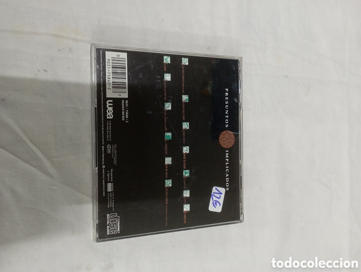 CDs de m&uacute;sica: Presuntos Implicados &rdquo;ser de agua&rdquo; - Foto 2
