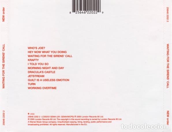 CDs de m&uacute;sica: New Order - Waiting for the sirens call - Foto 2