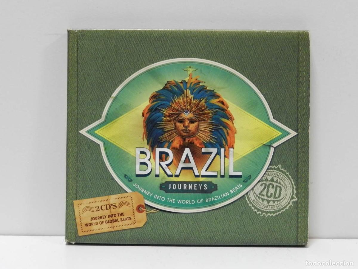 CDs de m&uacute;sica: DISCO 2 X CD. Brazil Journeys. COMPACT DISC. - Foto 1