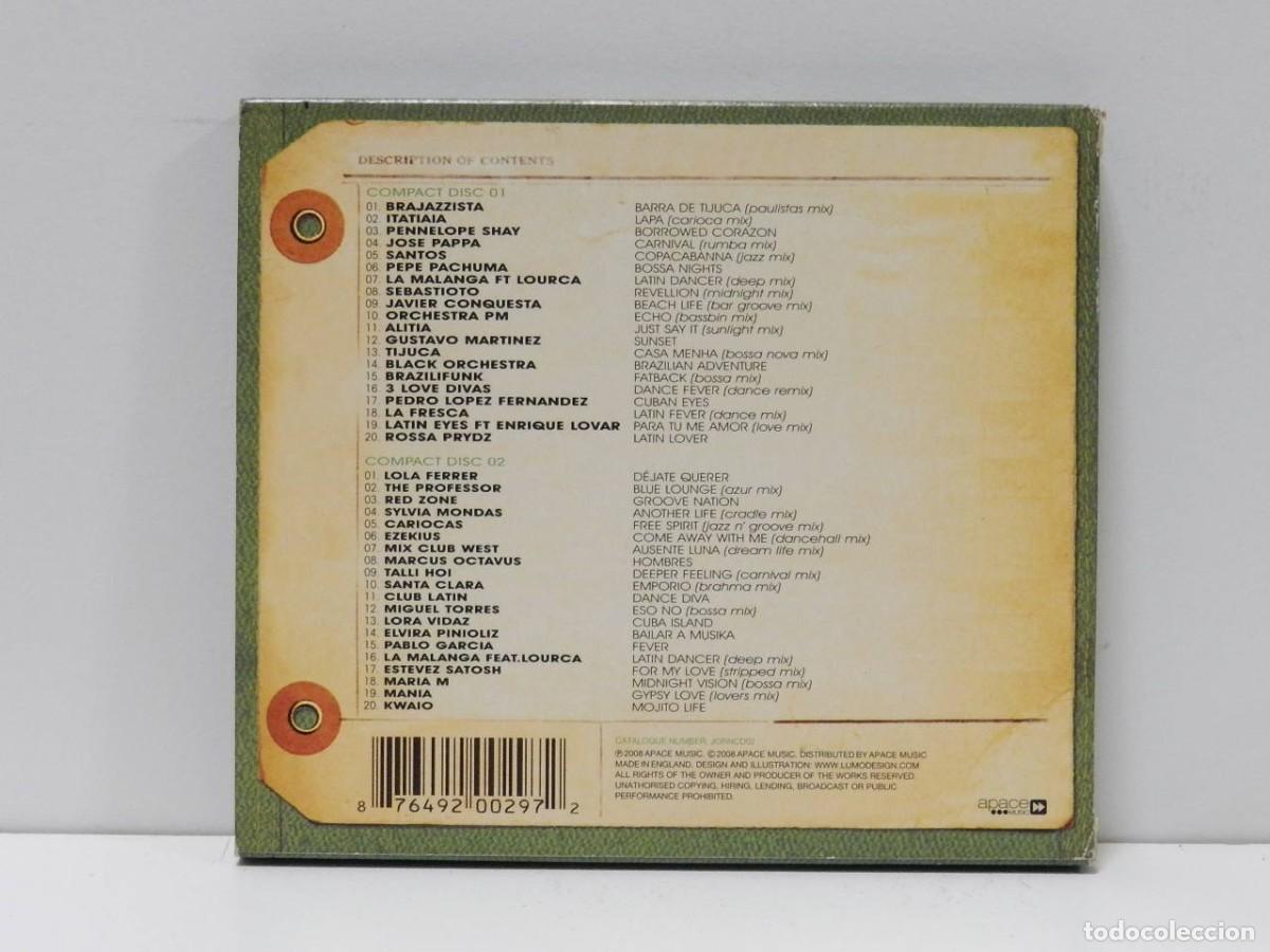 CDs de m&uacute;sica: DISCO 2 X CD. Brazil Journeys. COMPACT DISC. - Foto 2