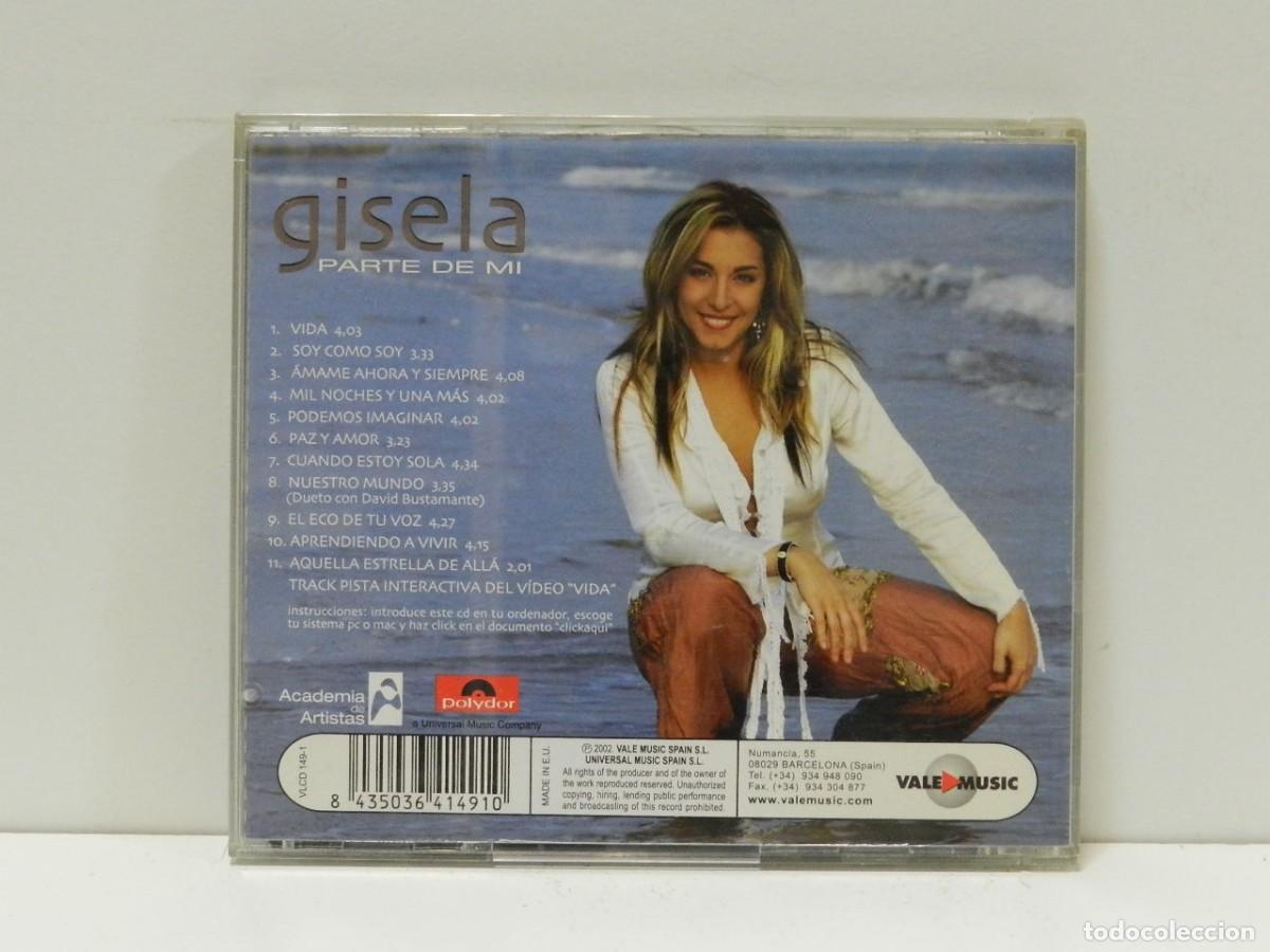 CDs de m&uacute;sica: DISCO CD. Gisela &ndash; Parte De Mi. COMPACT DISC. - Foto 2