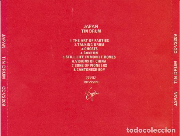 CDs de m&uacute;sica: Japan - Tin Drum (1981/1984) - Foto 2