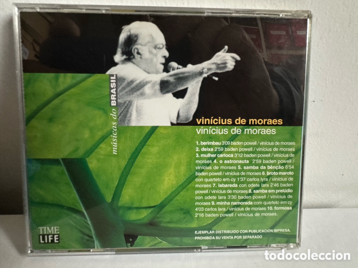 CDs de m&uacute;sica: Vinicius De Moraes - Vinicius De Moraes (CD, Comp) - Foto 2